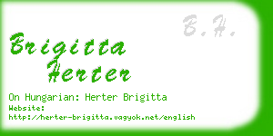 brigitta herter business card